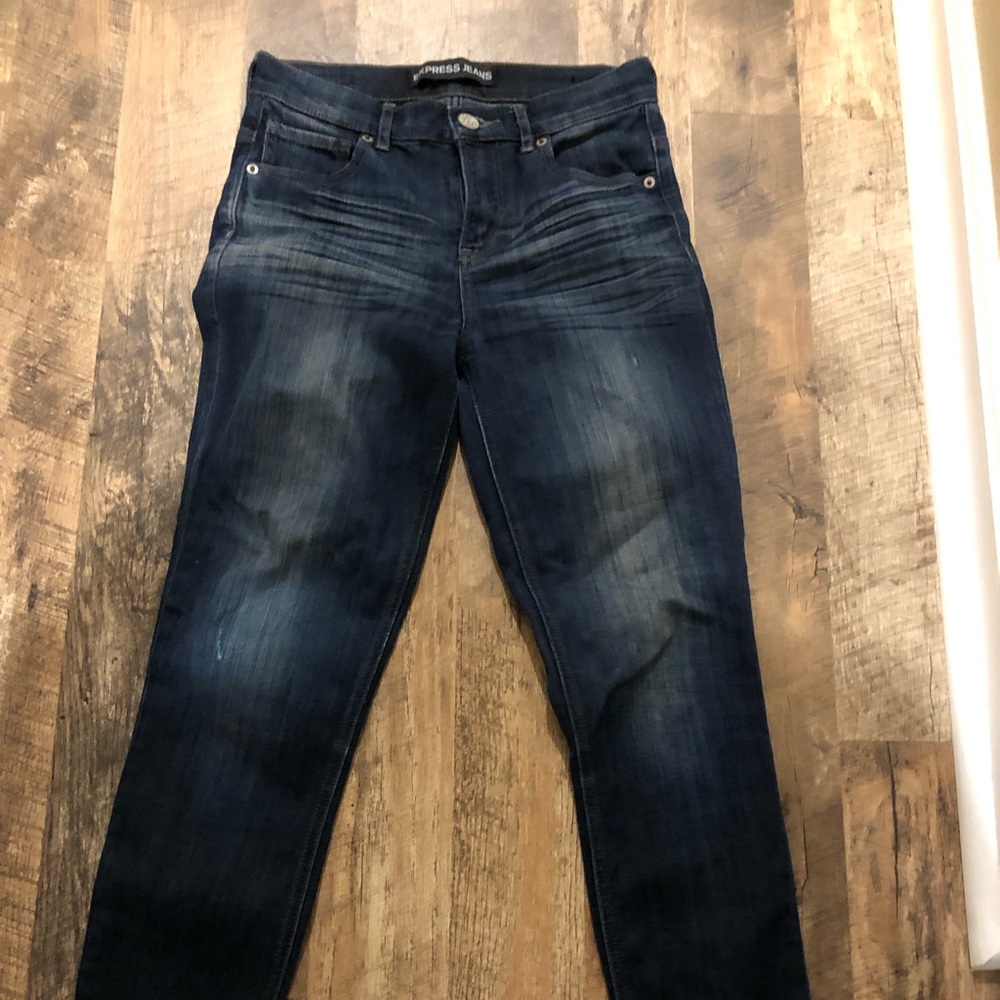 Woman’s Vintage Blue Express Jeans/Jeggings